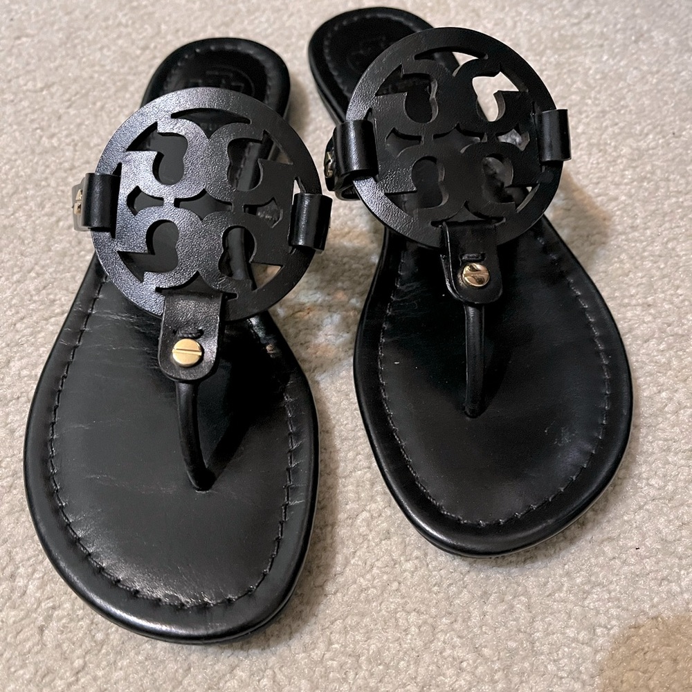 Brand new Tory Burch Miller 6.5 (worn 1 time- Excellent condition